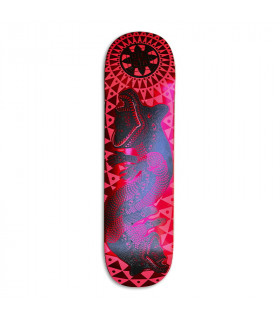 Tabla Deza Serie Nahuatl Ituu Rojo Metálico Deza - 1