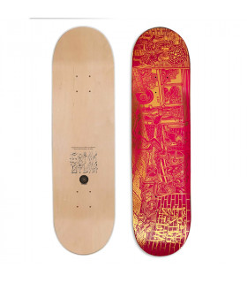 Tabla Deza Serie Pro Model Erick Silva Rosa Oro Metálico Deza - 1