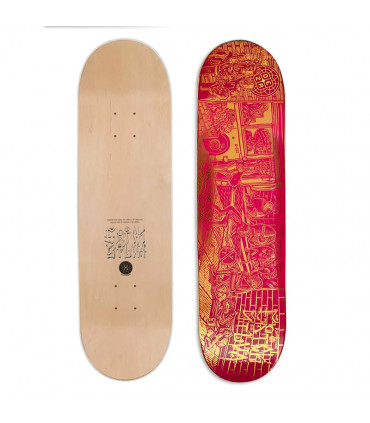 Tabla Deza Serie Pro Model Erick Silva Rosa Oro Metálico Deza - 1