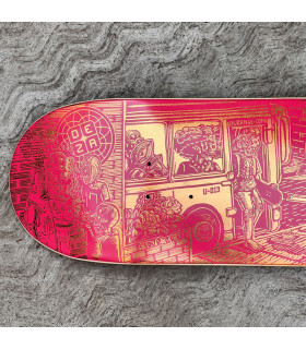 Tabla Deza Serie Pro Model Erick Silva Rosa Oro Metálico Deza - 2