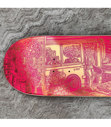 Tabla Deza Serie Pro Model Erick Silva Rosa Oro Metálico Deza - 2