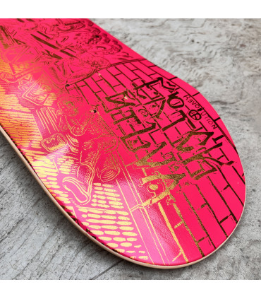 Tabla Deza Serie Pro Model Erick Silva Rosa Oro Metálico Deza - 5