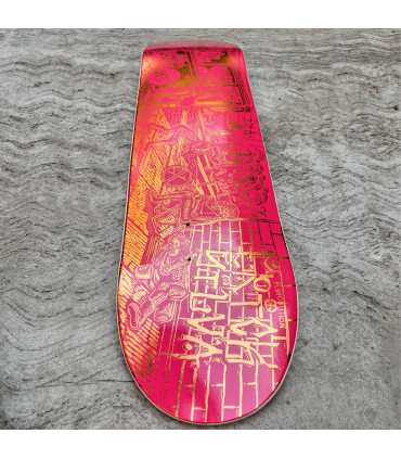 Tabla Deza Serie Pro Model Erick Silva Rosa Oro Metálico Deza - 6