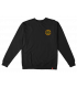 Sudadera Spitfire Torched Crewneck Script Black/Orange Spitfire - 2