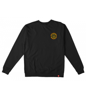 Sudadera Spitfire Torched Crewneck Script Black/Orange Spitfire - 2