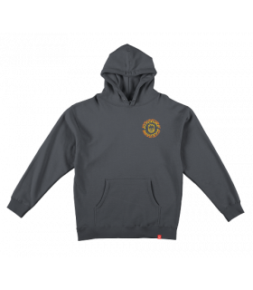 Sudadera Spitfire Torched Hood Grey Yellow Spitfire - 2