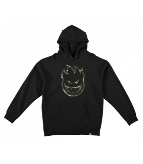 Sudadera Spitfire Bighead Outline Fill Hood Blk Camo Spitfire - 1