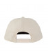 Santa Cruz Sun Down Ray Strip Snapback Mid Profile Hat B White Santa Cruz - 3