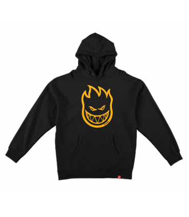 Sudadera Spitfire Hood Bighead Black/Gold Spitfire - 1