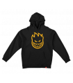 Sudadera Spitfire Hood Bighead Black/Gold