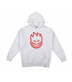 Sudadera Spitfire Bighead Hood Wht