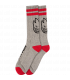 Calcetas Spitfire Heads Up Socks Gry Rd Blk Spitfire - 1