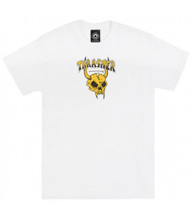 Playera Thrasher Barbarian Shirt White  - 2
