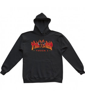 Sudadera Thrasher Truck 1 Hood Blk Thrasher - 1