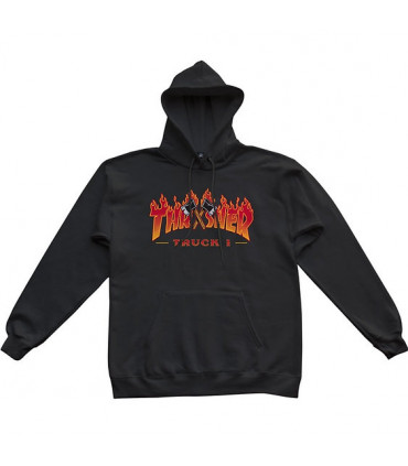 Sudadera Thrasher Truck 1 Hood Blk Thrasher - 1