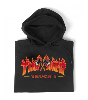 Sudadera Thrasher Truck 1 Hood Blk Thrasher - 2