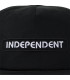 Independent Groundwork Snapback Mid Profile Had Black OS Unisex Independent - 3