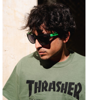 Lentes Thrasher Skate Mag Sunglasses Neon Green Thrasher - 1