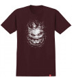 Playera Spitfire Bighead Digidistort Tshirt Burg