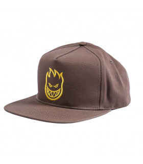 Spitfire Bighead Snapback Brown/Gold Spitfire - 1