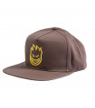 Spitfire Bighead Snapback Brown/Gold