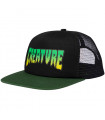 Creature Logo Mesh Trucker Hat Black/Green