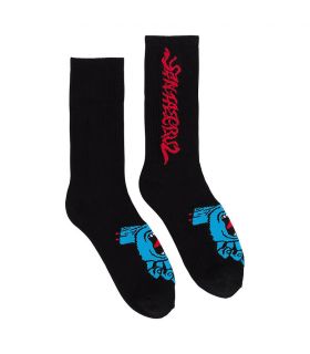 Calcetas Santa Cruz Screaming Hand 50 Crew Socks Black Santa Cruz - 1