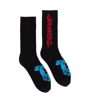 Calcetas Santa Cruz Screaming Hand 50 Crew Socks Black Santa Cruz - 1