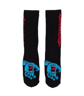 Calcetas Santa Cruz Screaming Hand 50 Crew Socks Black Santa Cruz - 2