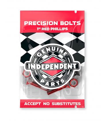 Tornillos Independent Phillips 1" Negro / Rojo Independent - 1