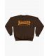 Thrasher Inferno Crewneck Brown Thrasher - 3