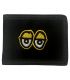 Cartera Krooked Wallet Eyes Bifold Black Yellow  - 1