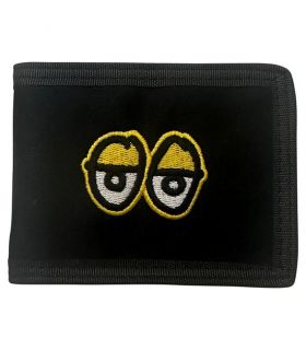 Cartera Krooked Wallet Eyes Bifold Black Yellow  - 1