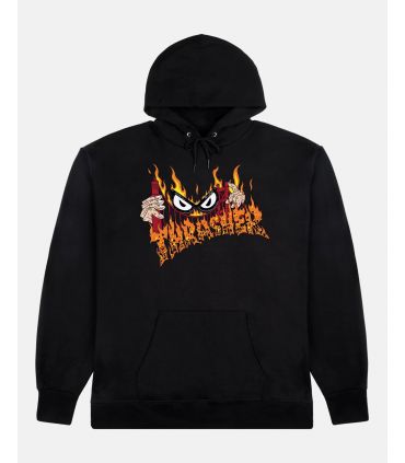 Sudadera Thrasher Sucka Free By Neckface Hood Black Thrasher - 1