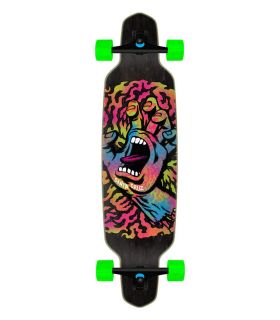 Santa Cruz Obscure Hand 9.50in x 37.52in Drop Down Cruze Santa Cruz - 1