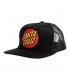 Santa Cruz Classic Dot Mesh Trucker Alta Black Santa Cruz - 2