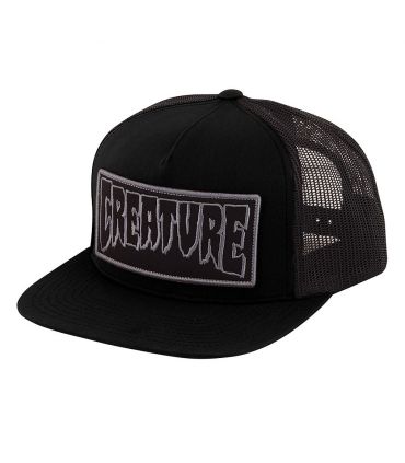 Creature Reverse Patch Mesh Trucker High Profile Hat Creature - 2