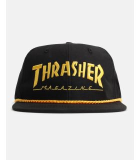 Thrasher Rope Snapback Black/Yellow Thrasher - 2