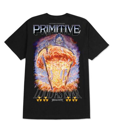 Playera Primitive Megadeth Drop 2 Time Tee Black Primitive - 1