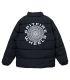 Chamarra Spitfire Classic 87 Swirl Jacket Puff Black/White Spitfire - 1