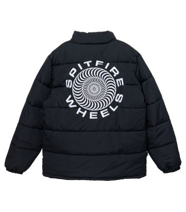 Chamarra Spitfire Classic 87 Swirl Jacket Puff Black/White Spitfire - 1