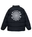 Chamarra Spitfire Classic 87 Swirl Jacket Puff Black/White