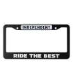 Independent Bar Logo License Plate Portaplaca