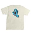 Playera Santa Cruz Screaming Hand T-Shirt Cream