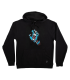 Sudadera Santa Cruz Torn Hand Hood Midweight Black