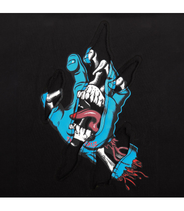 Sudadera Santa Cruz Torn Hand Hood Midweight Black
