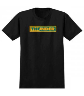 Playera Thunder Bolts Black Teal Gold