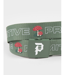 Cinturón  Primitive Collector Web Belt Green