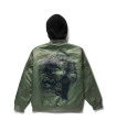 Chamarra Primitive Naruto Clones Two-Fer Bomber Olive