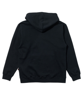 Sudadera Spitfire Flames Script Zip Hood Black